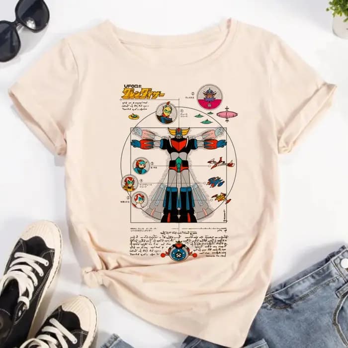 T-shirt Goldorak pour femme