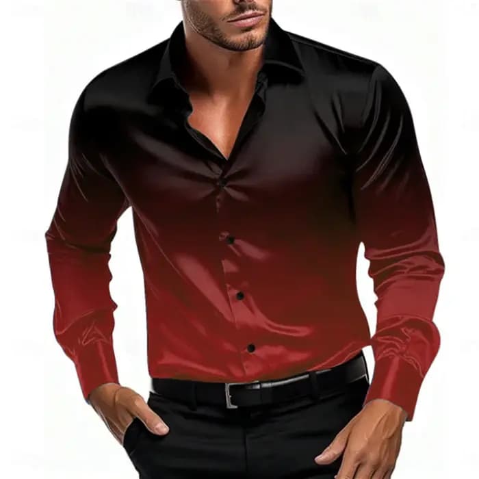 Chemises hawaïennes à motif nickel é cool pour hommes