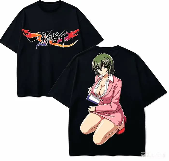 T-shirt Ikki Tousen pour amoureux de l'anime