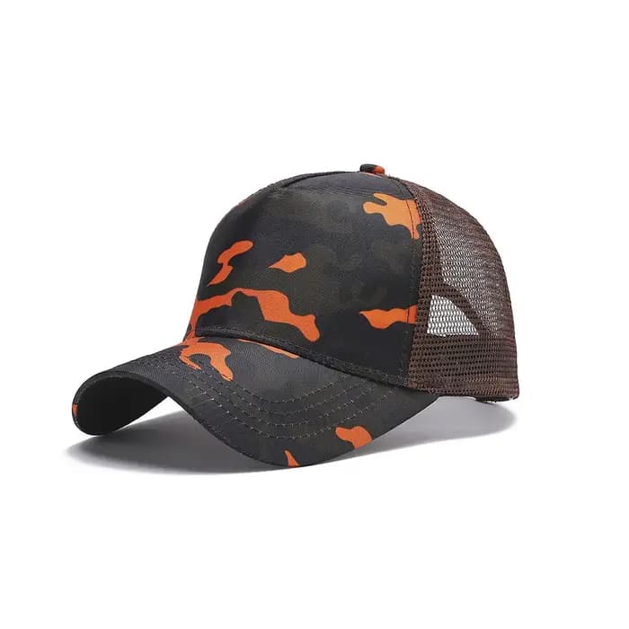 Casquette de baseball en maille vierge pour hommes et femmes