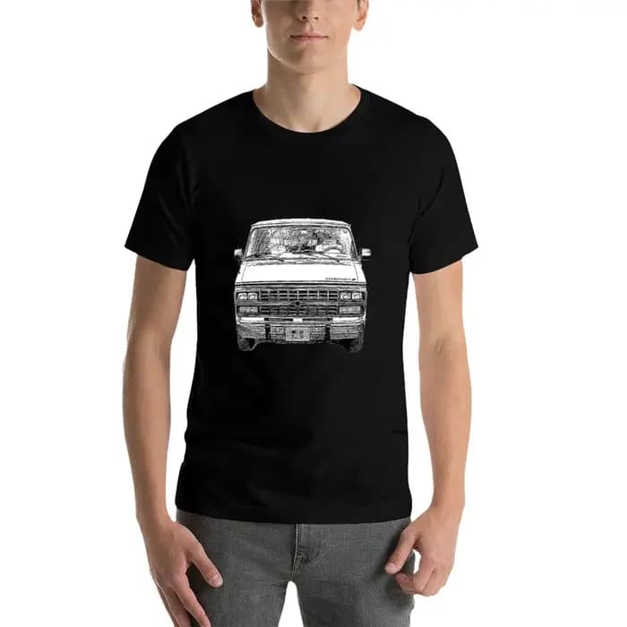 Chevy Van Front T-Shirt homme