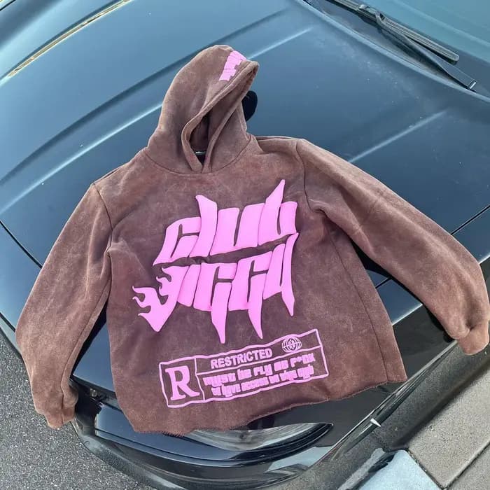 Sweat à capuche imprimé lettre graphique pour hommes et femmes
