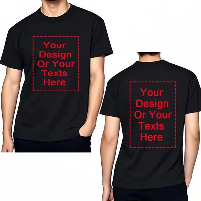T-shirt personnalisé pour hommes
