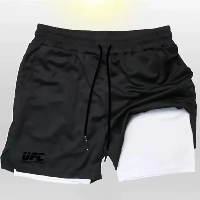2025 nouveau VENOM hommes Fitness entraînement Double couche Shorts 2-en-1 séchage rapide gymnase plage course