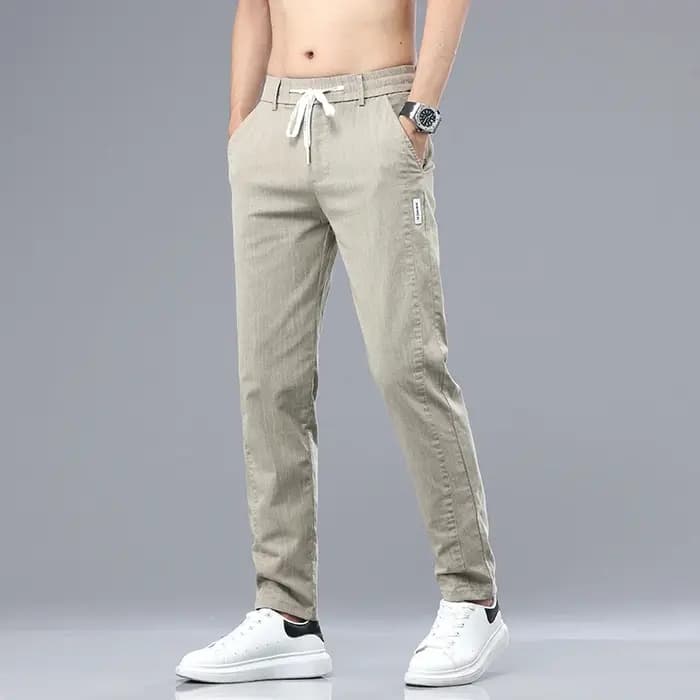 Pantalon Chino Cargo en Twill pour Homme