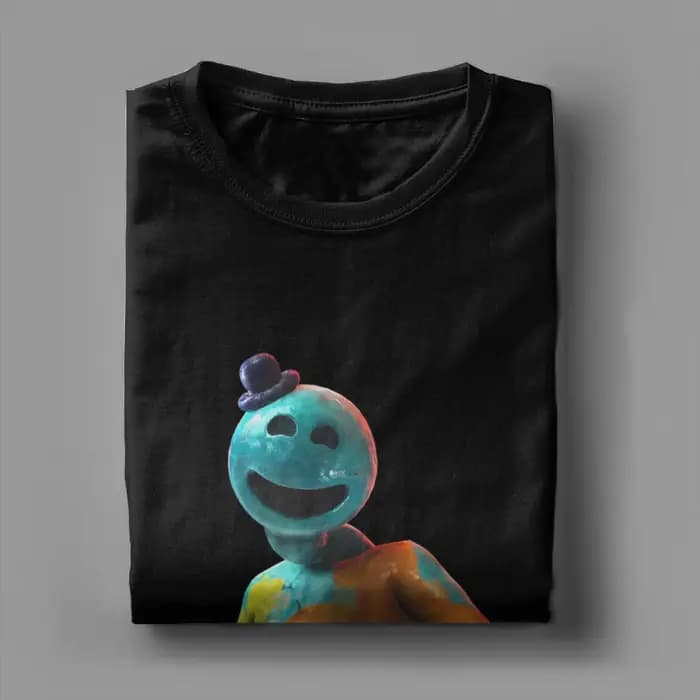 Hommes Doey The Doughman T-Shirts jeu mignon couverture en coton décontracté à manches courtes col rond t-shirt 4XL 5XL