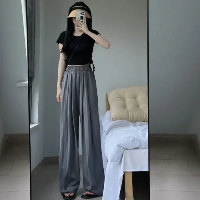 Pantalon blanc Yamamoto pour femme