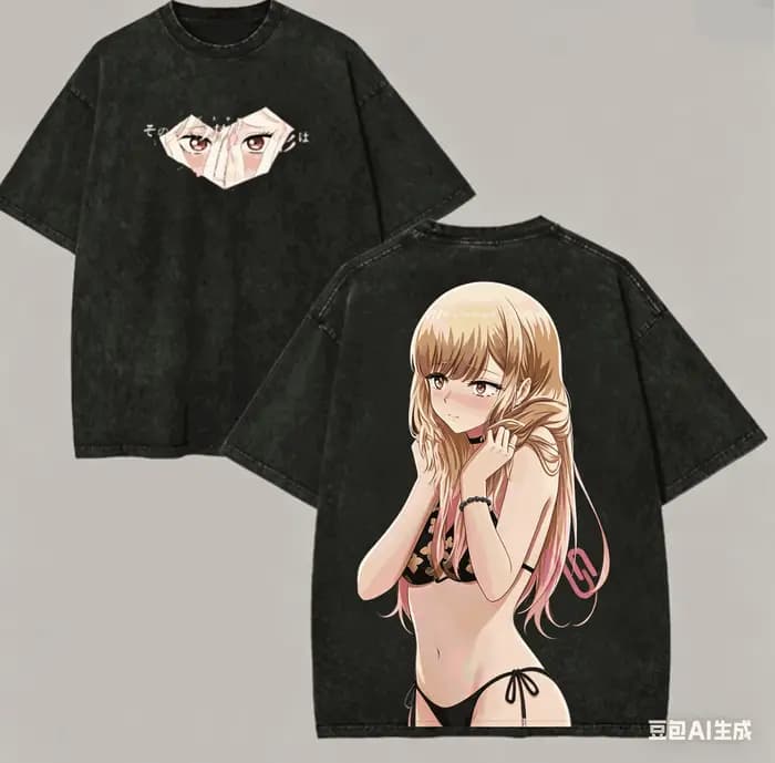 T-shirt délavé My Dress-Up Darling