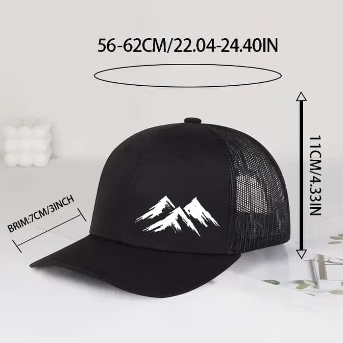 Casquette Trucker MLFO Three Mountain Print