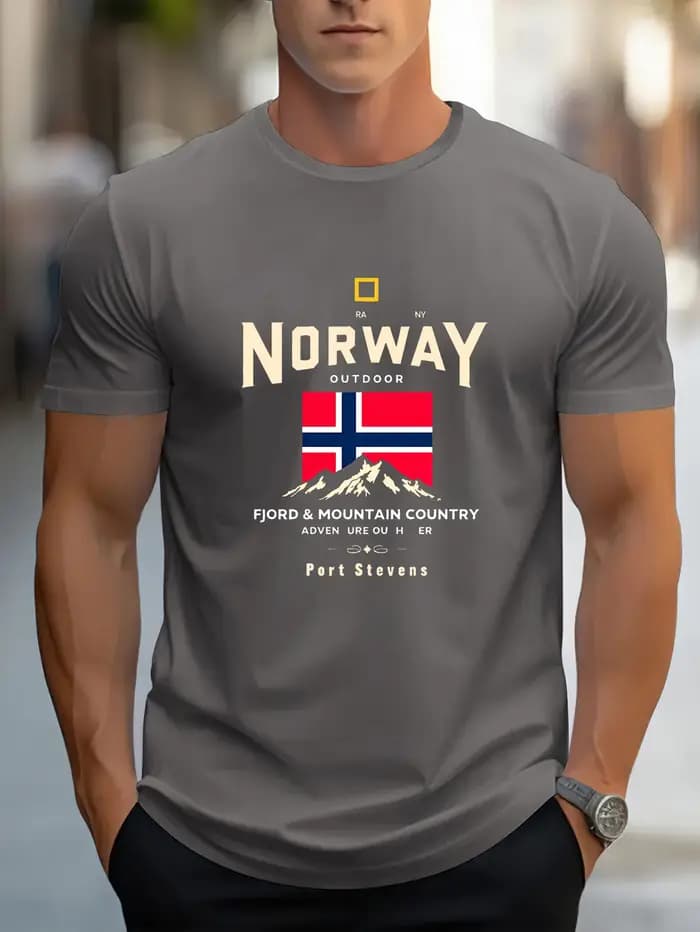 T-shirt à manches courtes et col rond pour hommes, 100% coton pur, décontracté, ample et à la mode,