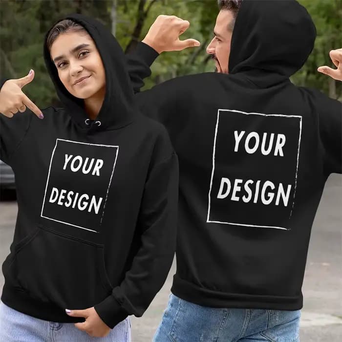Sweats à capuche personnalisés ajoutez votre texte sweat personnalisé à manches longues de haute qualité poids lourd