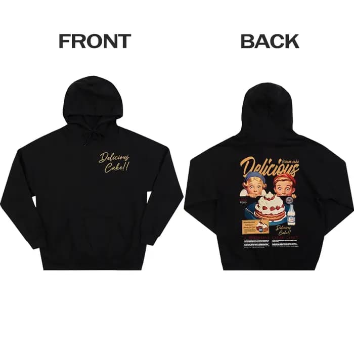 Sweat à capuche imprimé pour hommes