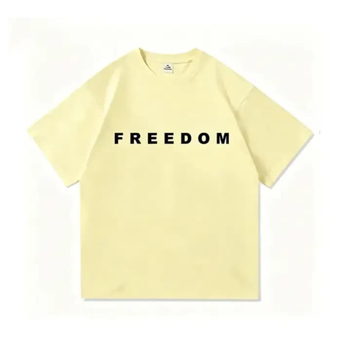 T-shirt minimaliste pour femme avec imprimé lettre MANGO