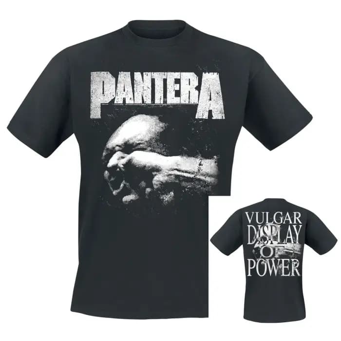 T-shirt Pantera 2026 pour Hommes et Femmes, Motif Groupe de Rock Métal, 100% Coton, Streetwear d'Été