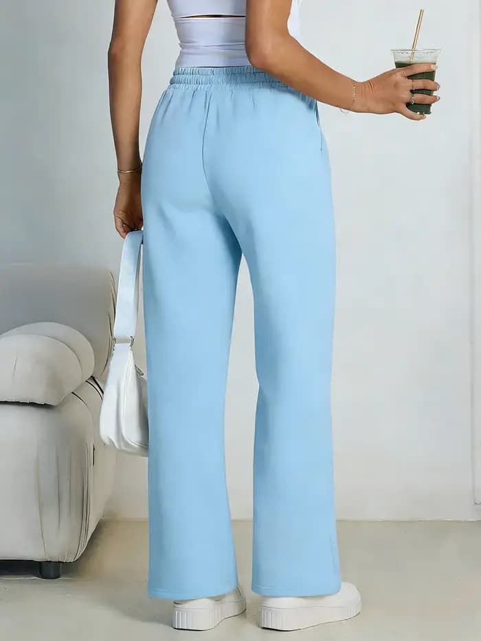 Pantalon de jogging droit pour femme