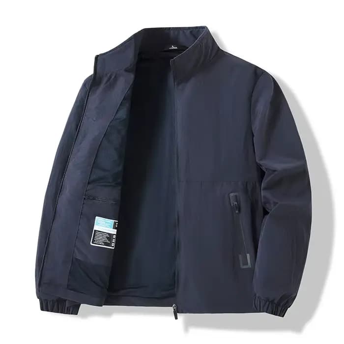 Nouvelle veste pour homme printemps-automne coupe ample col montant sportswear décontracté extérieur