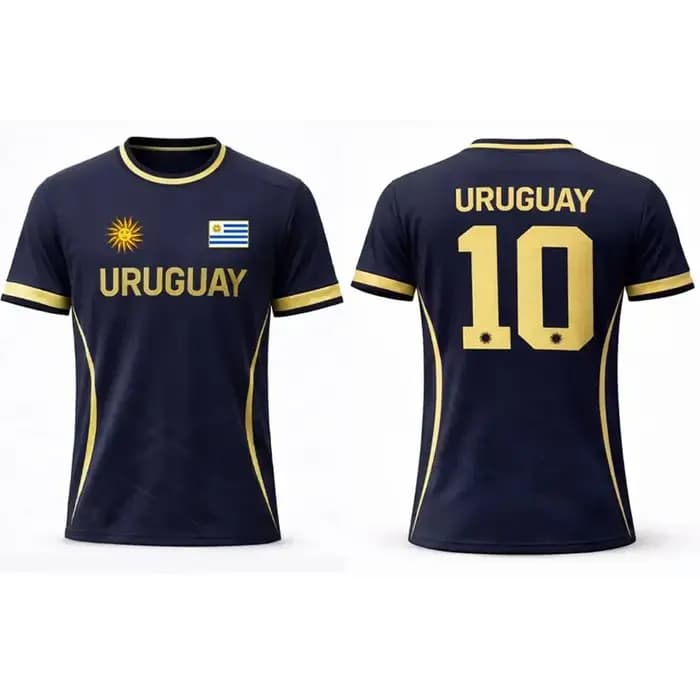T-shirt imprimé soleil uruguayen