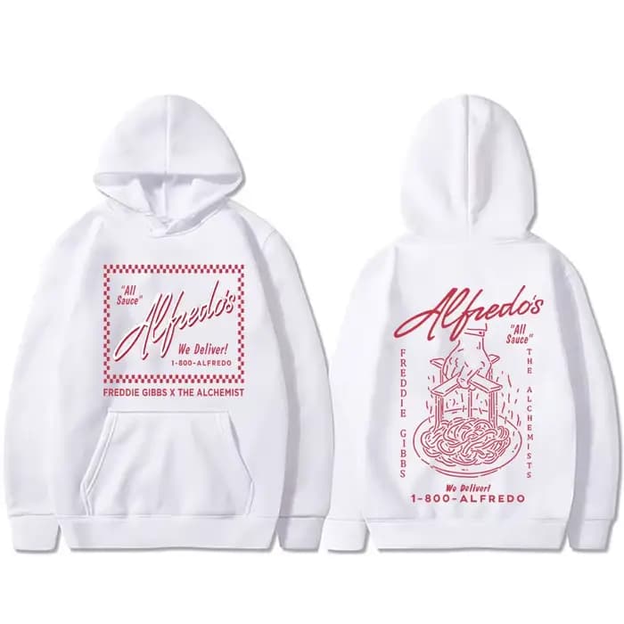 Rappeur Freddie Gibbs et l'alchimiste Alfredo le tour sweat à capuche hommes femmes Hip Hop surdimensionné