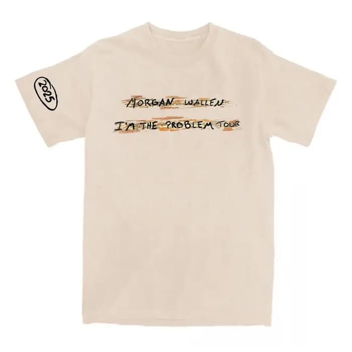 Je suis le problème Tour T-Shirt MorganWallen chanteur impression t-shirts coton été unisexe Streetwear femmes