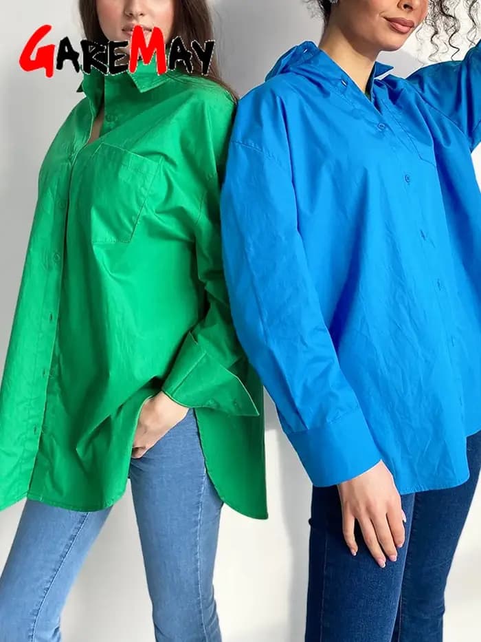 Chemise surdimensionnée pour femmes