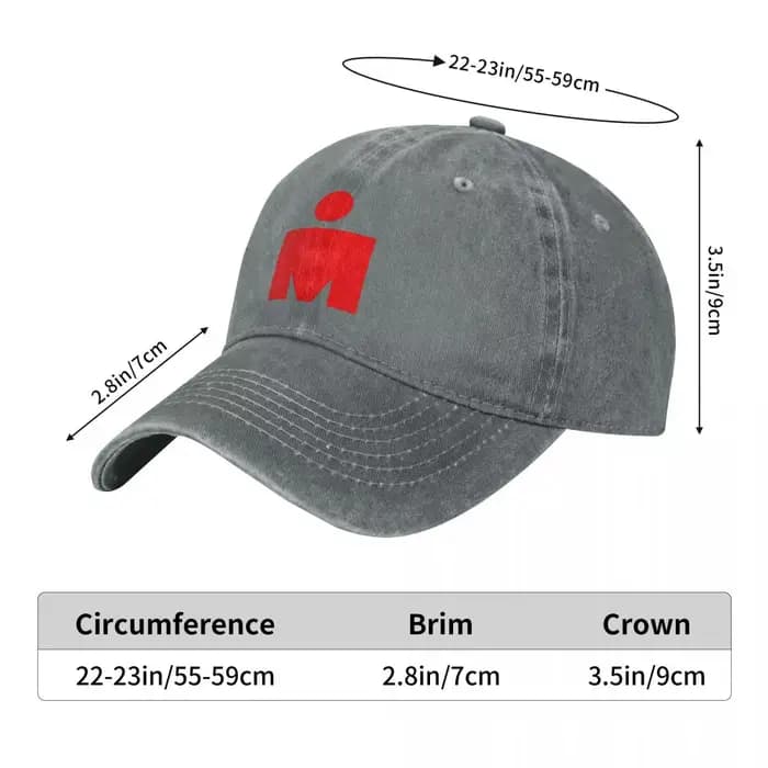 Casquette de Baseball avec Logo M Dot, chapeau à visière pour hommes et femmes