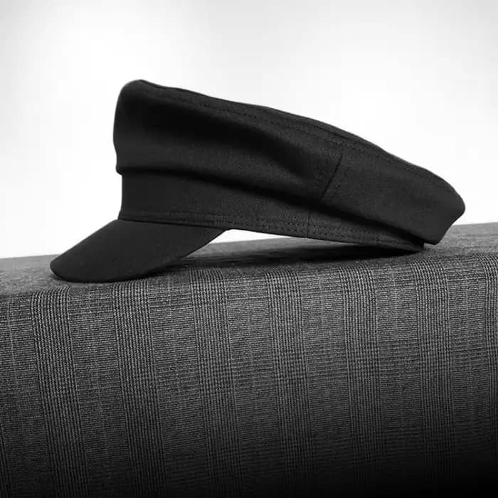 Casquette plate marine vintage, chapeau à visière tendance, béret militaire rouge rétro pour homme, idéal pour le printemps et l'été au quotidien