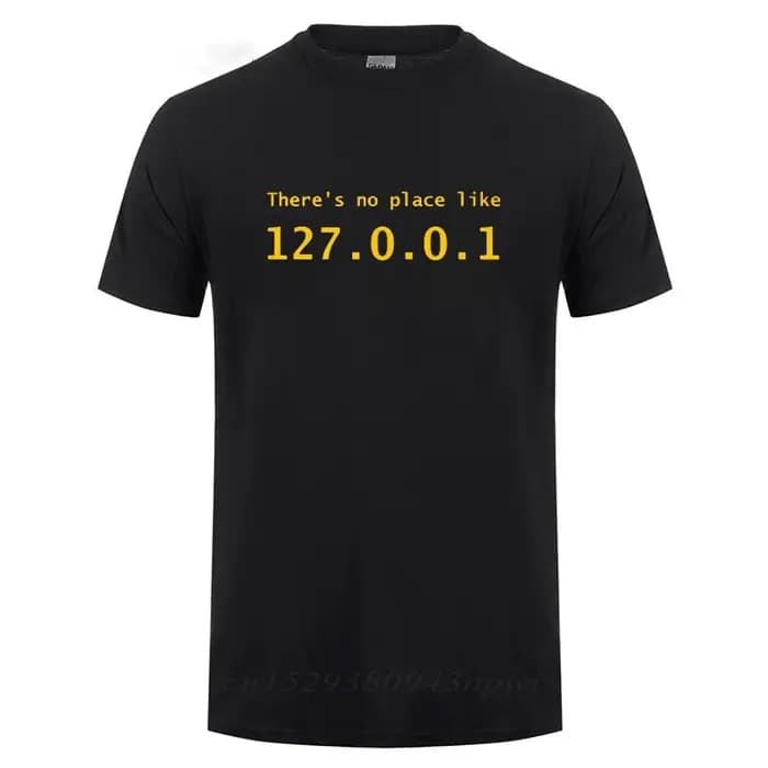 T-shirt humoristique avec adresse IP pour homme