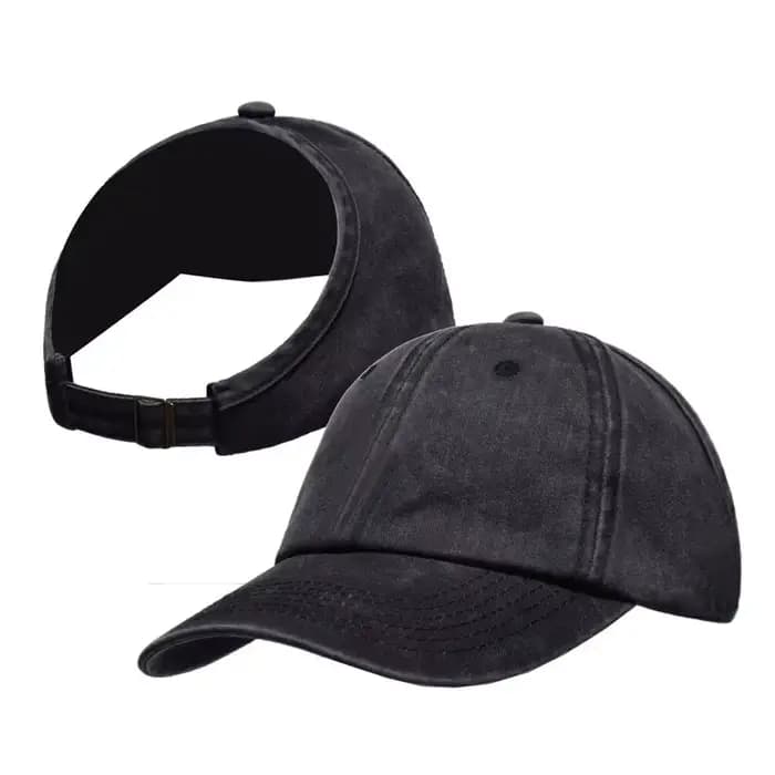 Casquettes de Baseball queue de cheval haute avec Logo personnalisé pour femmes et filles, respirant
