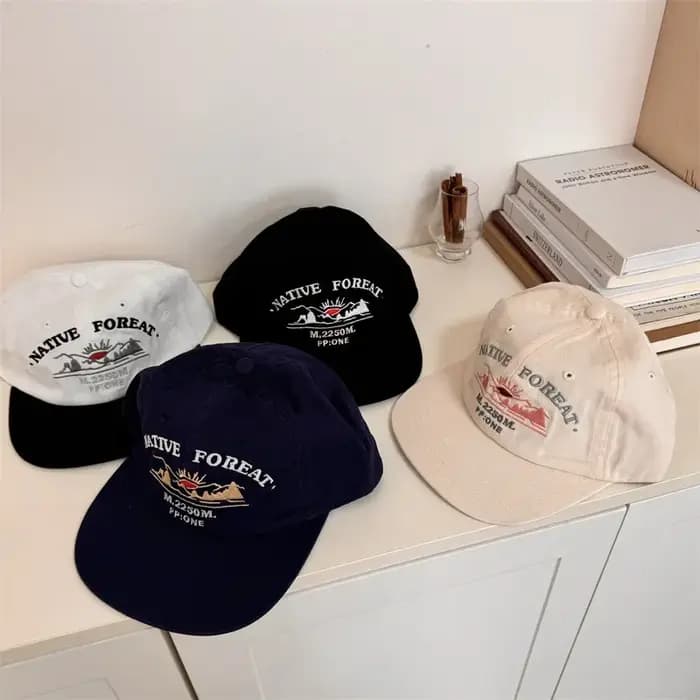 Casquette aviation à bord plat pour hommes et femmes