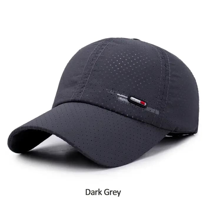 Casquette de baseball à séchage rapide pour hommes et femmes