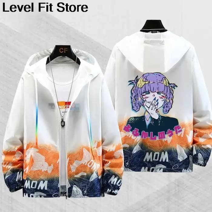 Sweat à capuche de protection solaire Anime Call of the Night
