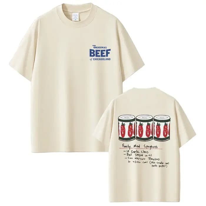 L'ours émission de télévision T-shirts l'origine boeuf de Chicagoland drôle Meme t-shirt été hommes femmes décontracté