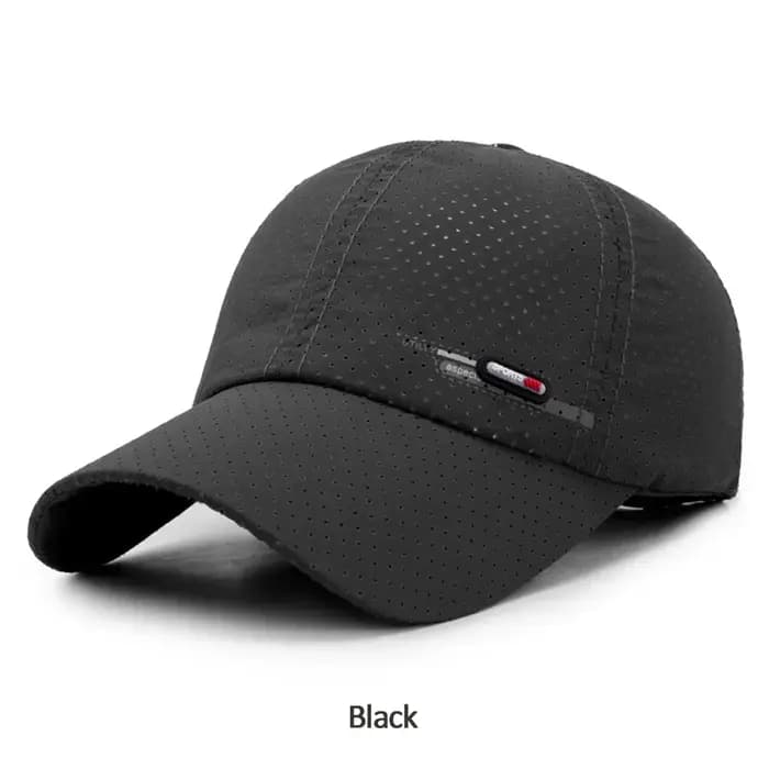 Casquette de baseball à séchage rapide pour hommes et femmes