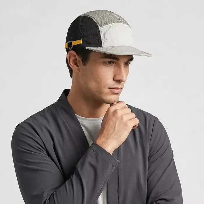 Casquettes de baseball pour hommes à 5 panneaux