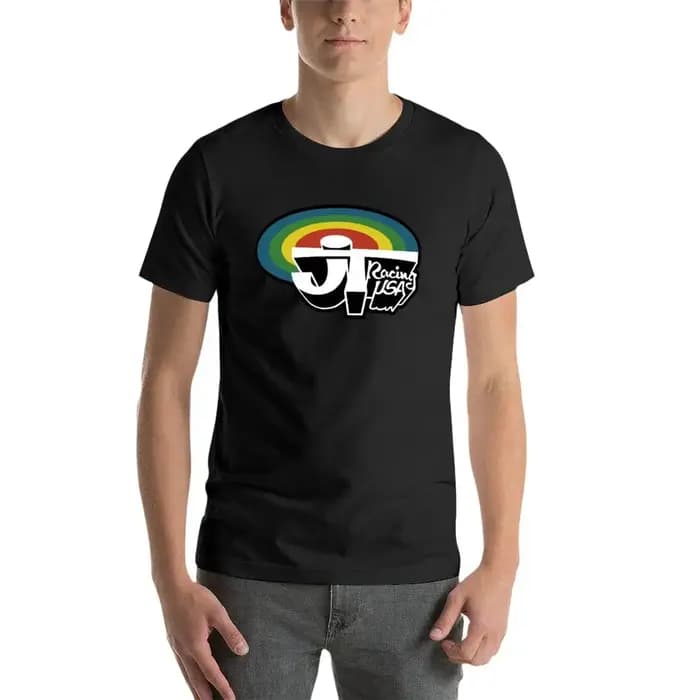 JT Racing-T-shirt BMX vintage pour hommes