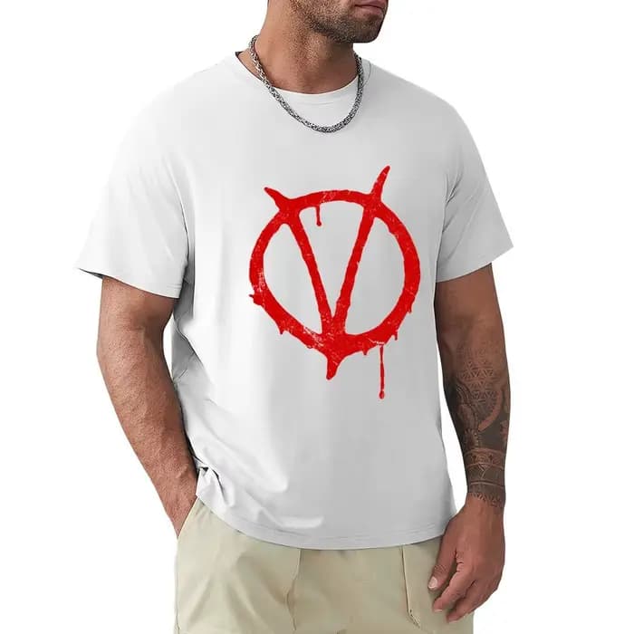 T-shirts pour hommes V pour Vendetta