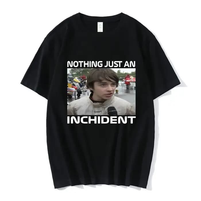 Charles Leclerc rien d'une entretien Inchident t-shirt hommes Vintage surdimensionné à manches courtes t-shirt décontracté coton T-shirts