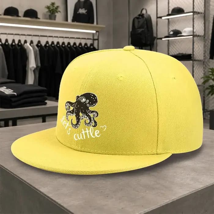 Casquette Let's Cuttle Octopus pour hommes et femmes