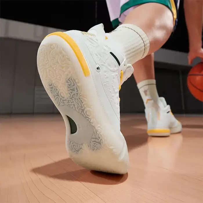 361 degrés Joker 1 GT PE hommes chaussures de basket-ball à la mode en cuir léger absorbant les chocs résistant à