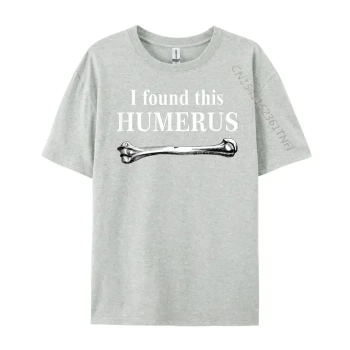 J'ai trouvé ce humérus t-shirt os anatomie mignon surdimensionné t-shirt classique Halloween Alphabe