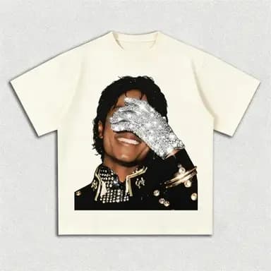 Nouveau T-shirt Michael Jackson 2026 – Style Vintage Années 90, Motif Hip Hop Streetwear – Cadeau Id