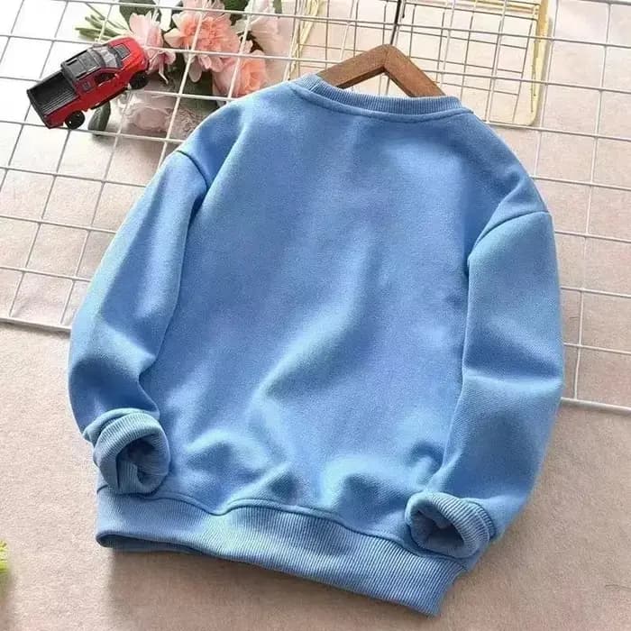 Sweat-shirt ours imprimé en acier pour garçons et adolescents