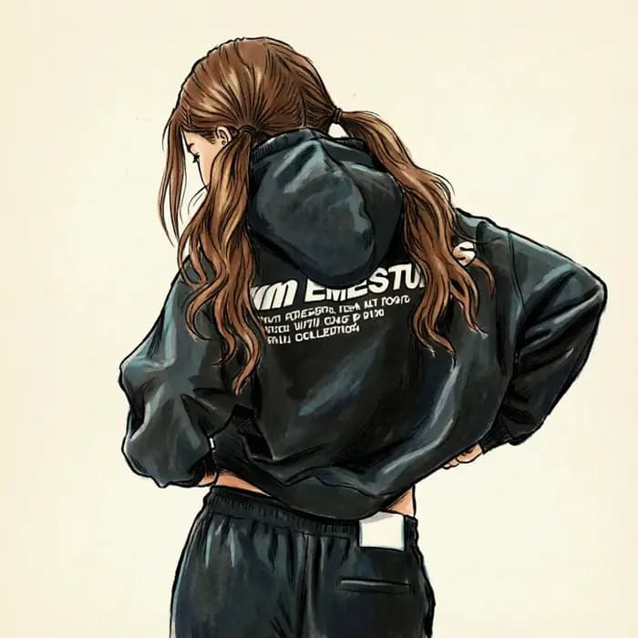 EME Street styl Hoodie Fashion Hip Hop Sweat-shirt ample en coton de qualité pour hommes/femmes