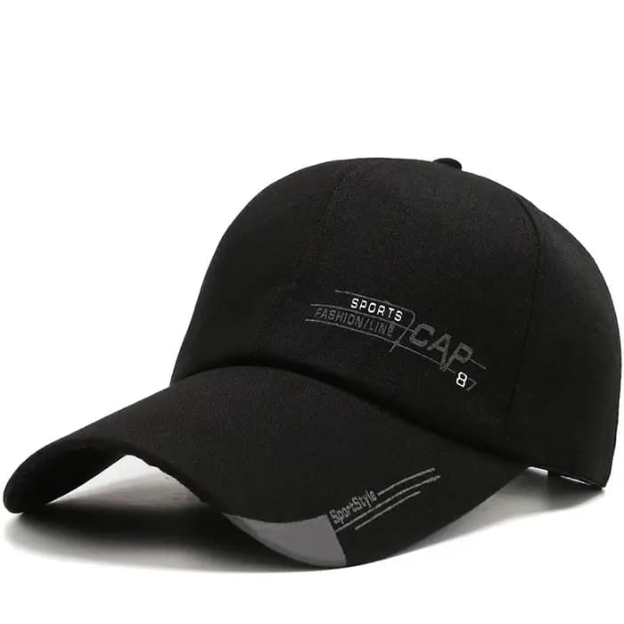 Casquette de baseball à longs bords pour hommes