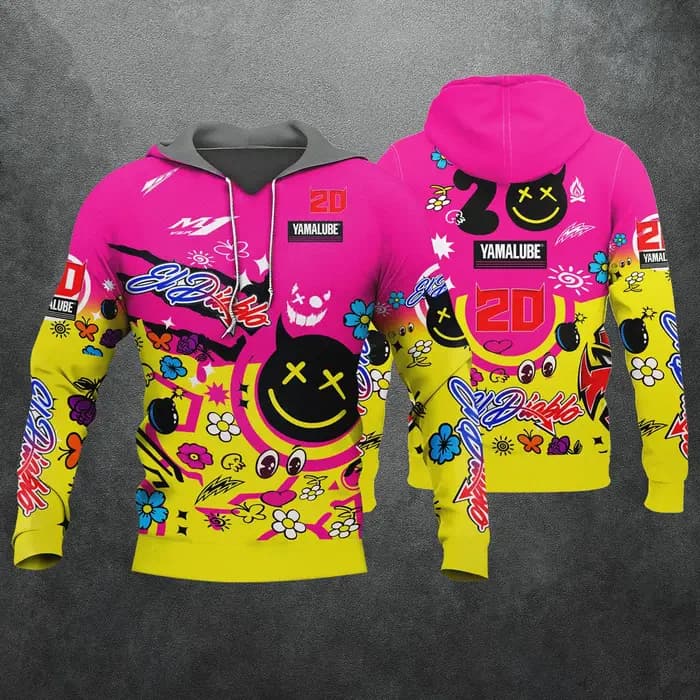 2026 Nouvelle Moto de Course Fabio Quartararo # Sweat à capuche 20 Driver
