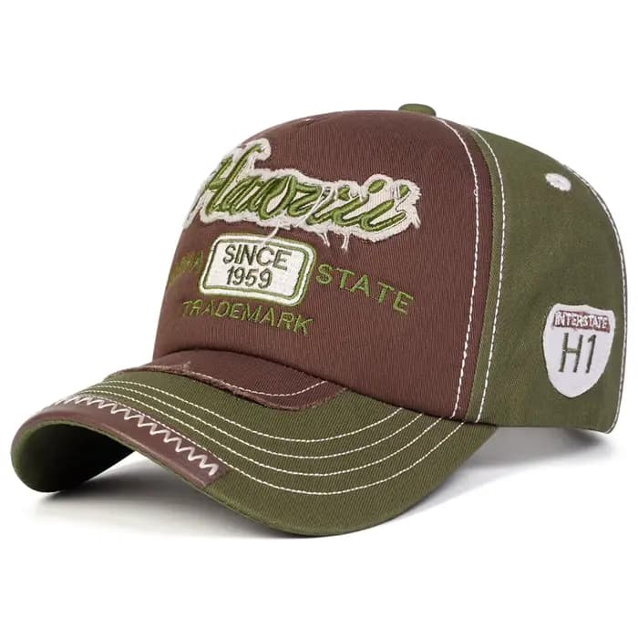 Casquettes de baseball unisexes avec broderie de lettres ALOHA STATE, chapeaux décontractés réglables pour l'extérieur, printemps et automne, chapeau de protection solaire, casquette de sport