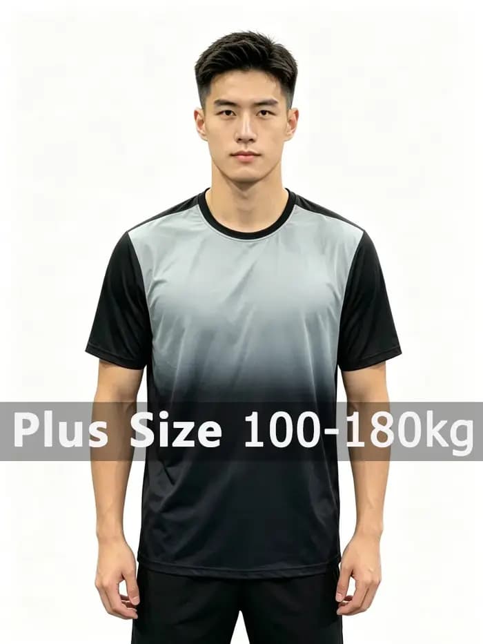 T-shirts pour hommes grandes tailles 5XL 6XL 7XL 100-175KG