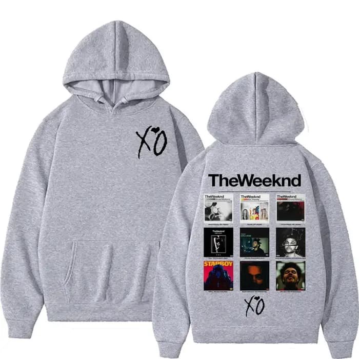 Rappeur The Weeknd Album couverture graphique sweat à capuche pour homme femmes mode Hip Hop Pop musique