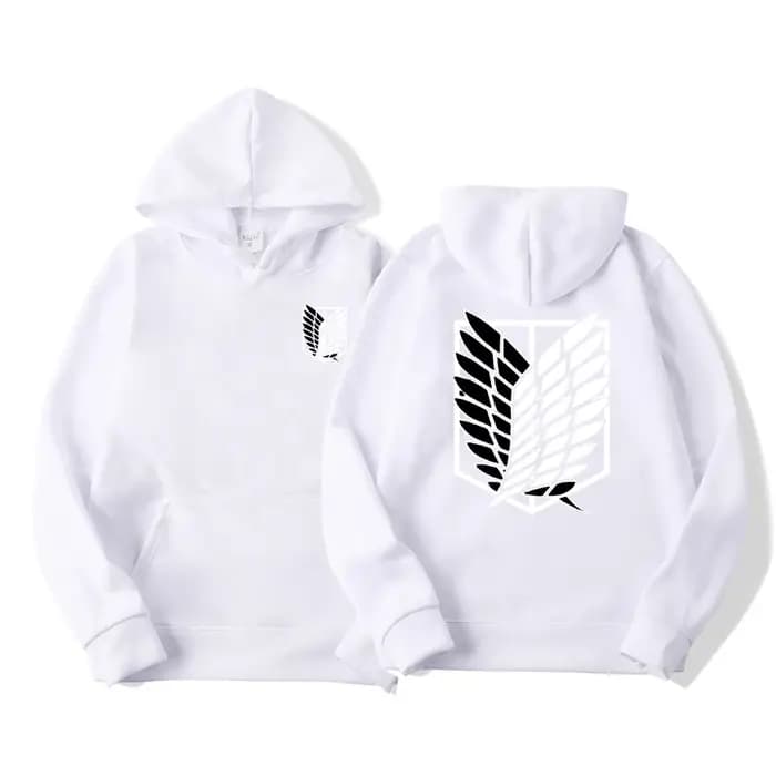 Sweat-Shirt à Capuche Attaque des Titans pour Homme et Femme