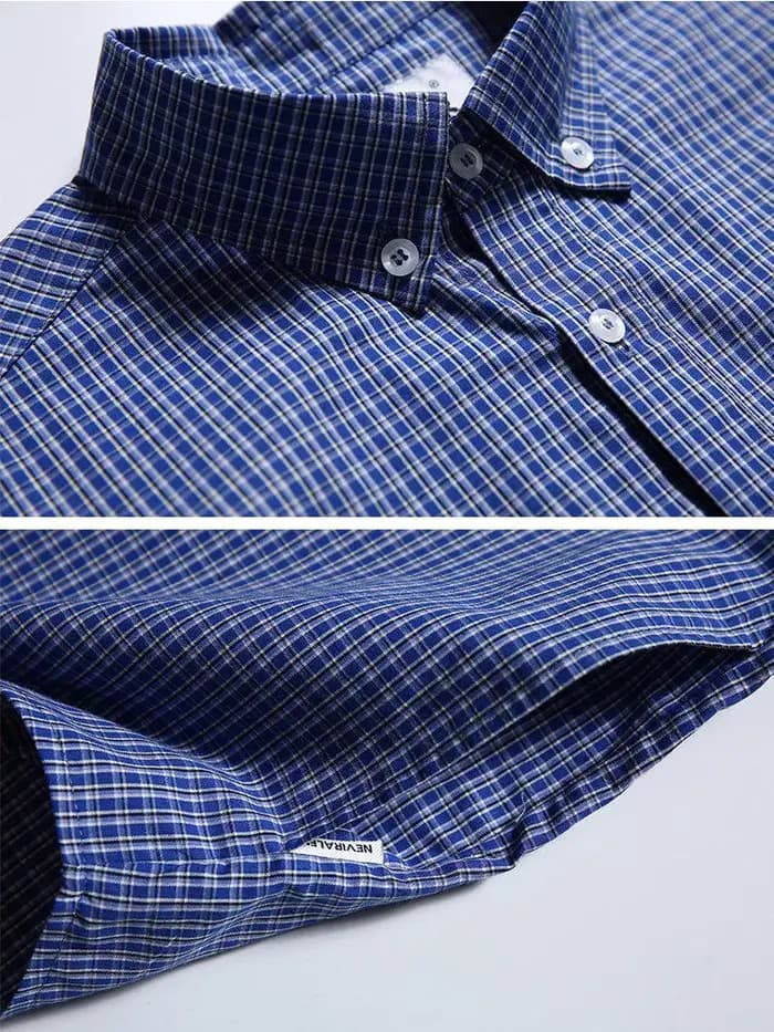 Hommes japon Harajuku Streetwear Cityboy mode extérieure ample décontracté à manches longues Plaid Cargo chemises homme